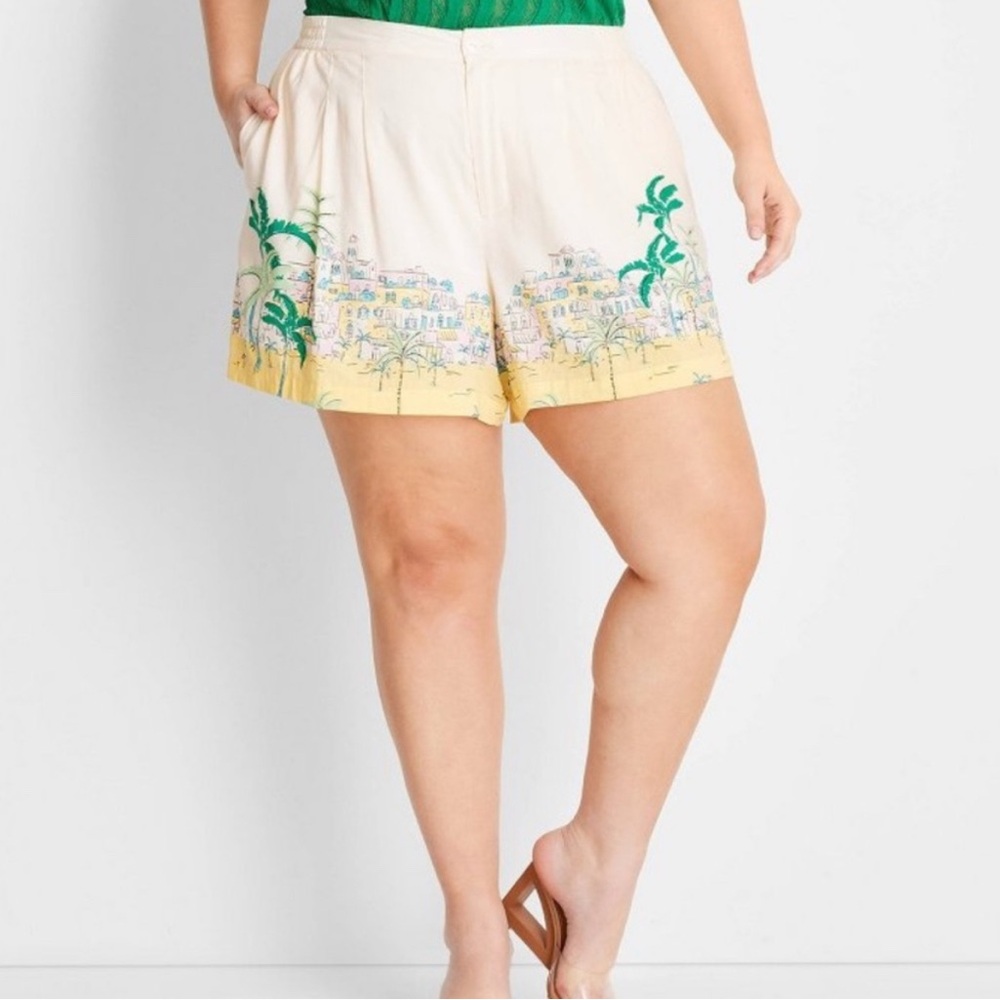 Future Collective Cream Shorts